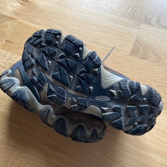 Oboz Sawtooth Mid Rise Waterproof Hiking Boots EUC 7.5 Leather - Picture 6 of 12